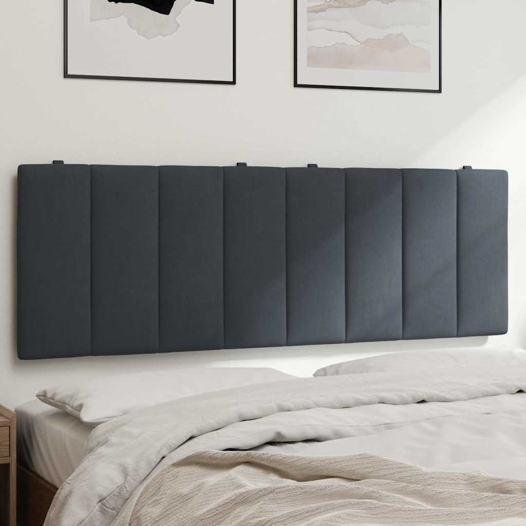 gavlpude Hanko 120 cm velour mørkegrå