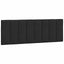 gavlpude Hanko 120 cm velour sort
