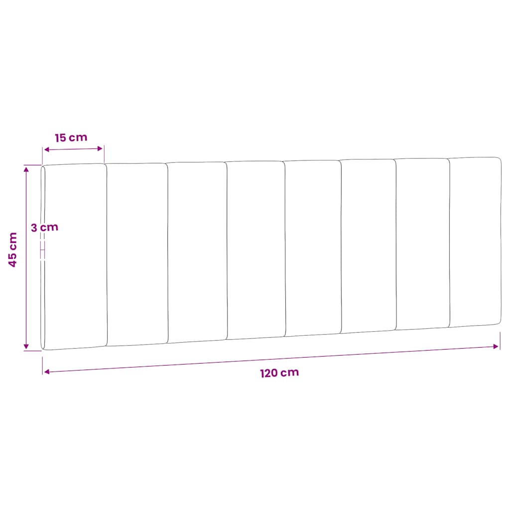 gavlpude Hanko 120 cm velour sort