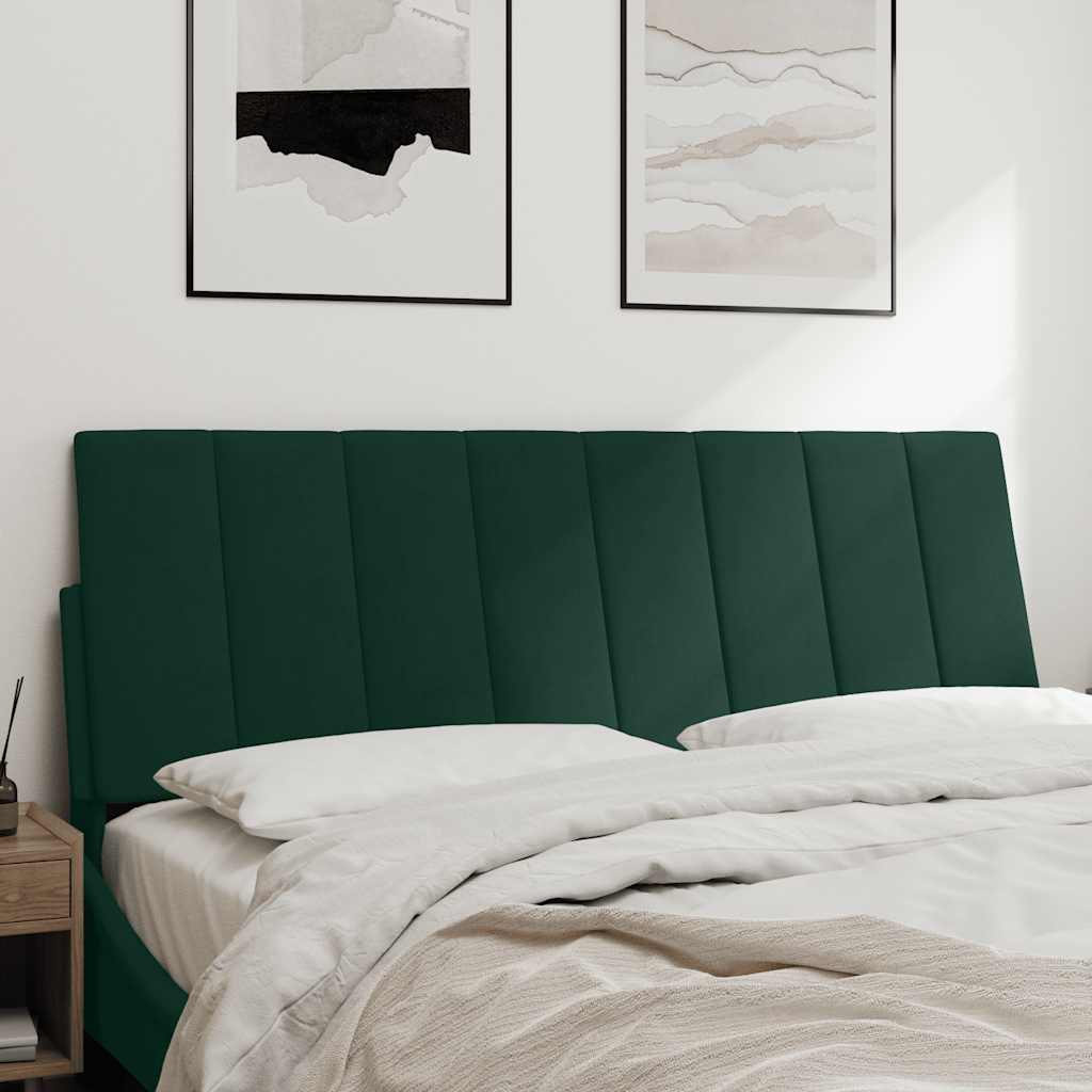 gavlpude Hanko 120 cm velour mørkegrøn