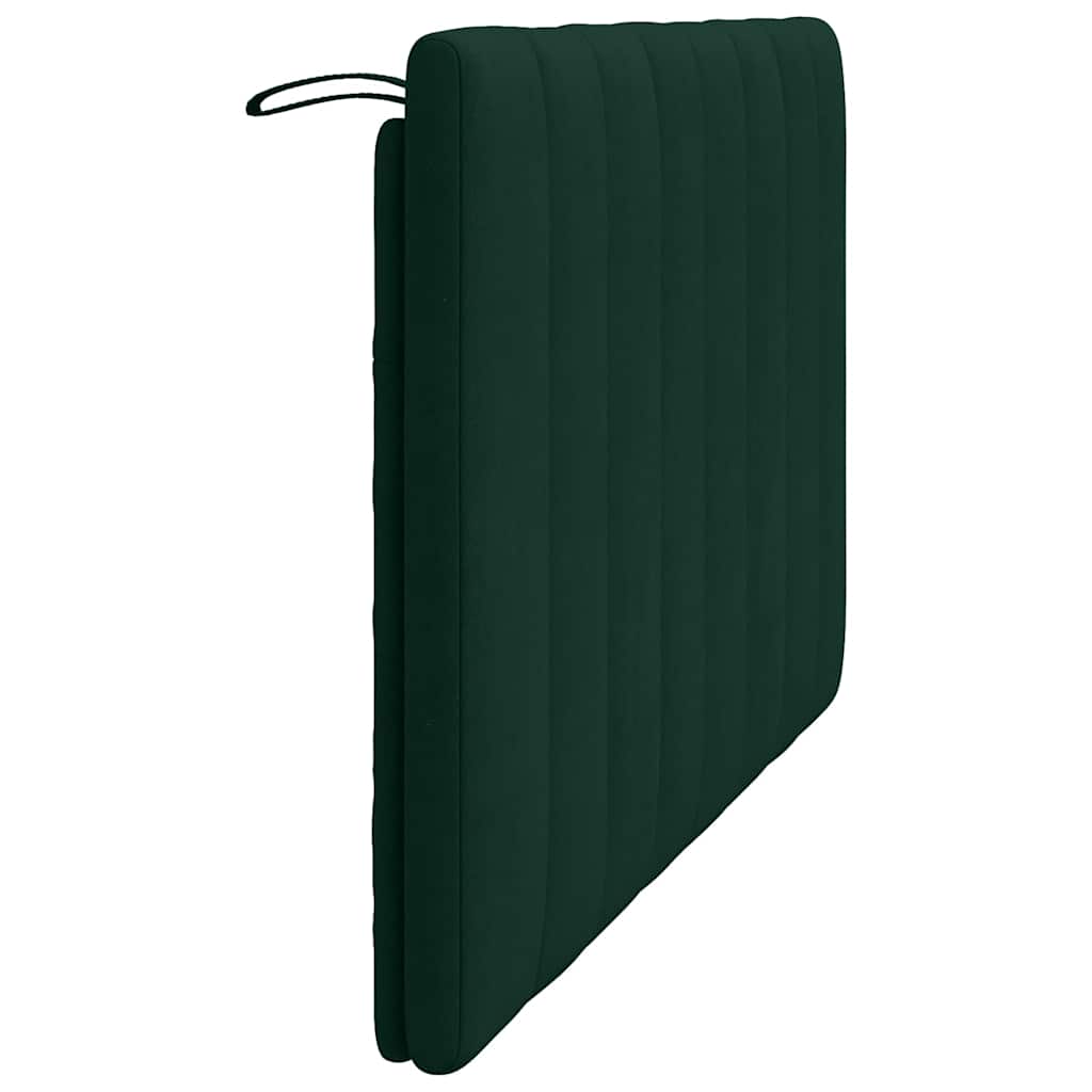 gavlpude Hanko 120 cm velour mørkegrøn