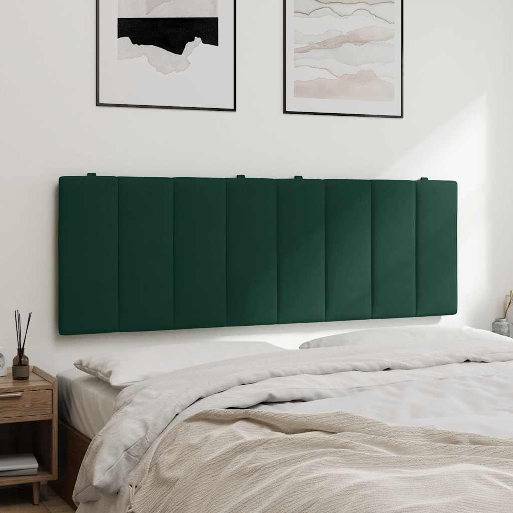 gavlpude Hanko 120 cm velour mørkegrøn
