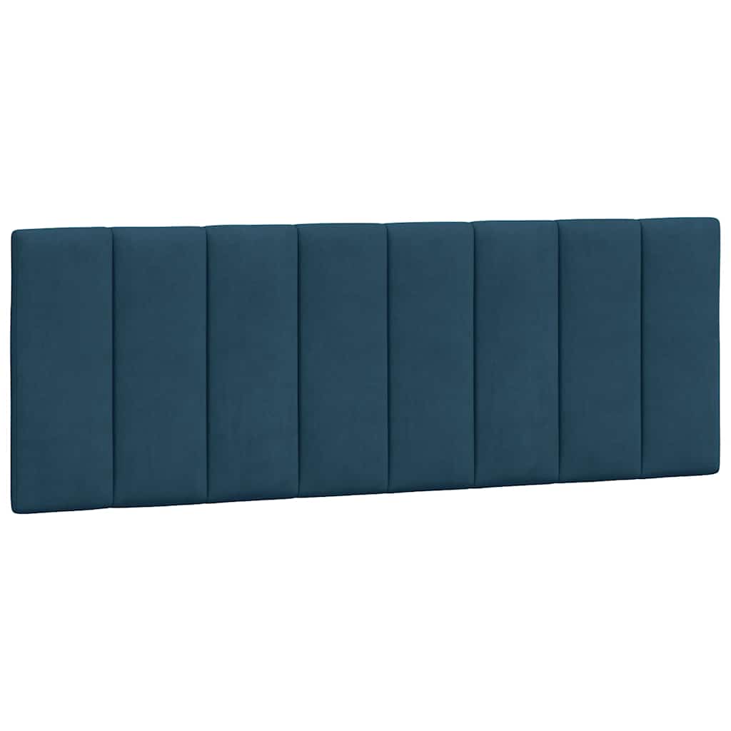 gavlpude Hanko 120 cm velour blå