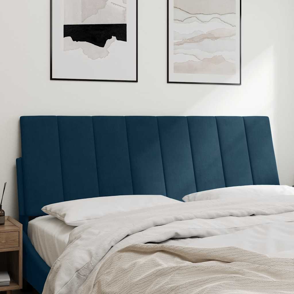 gavlpude Hanko 120 cm velour blå
