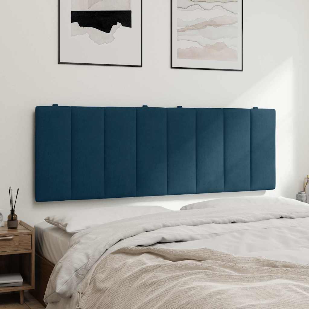 gavlpude Hanko 120 cm velour blå