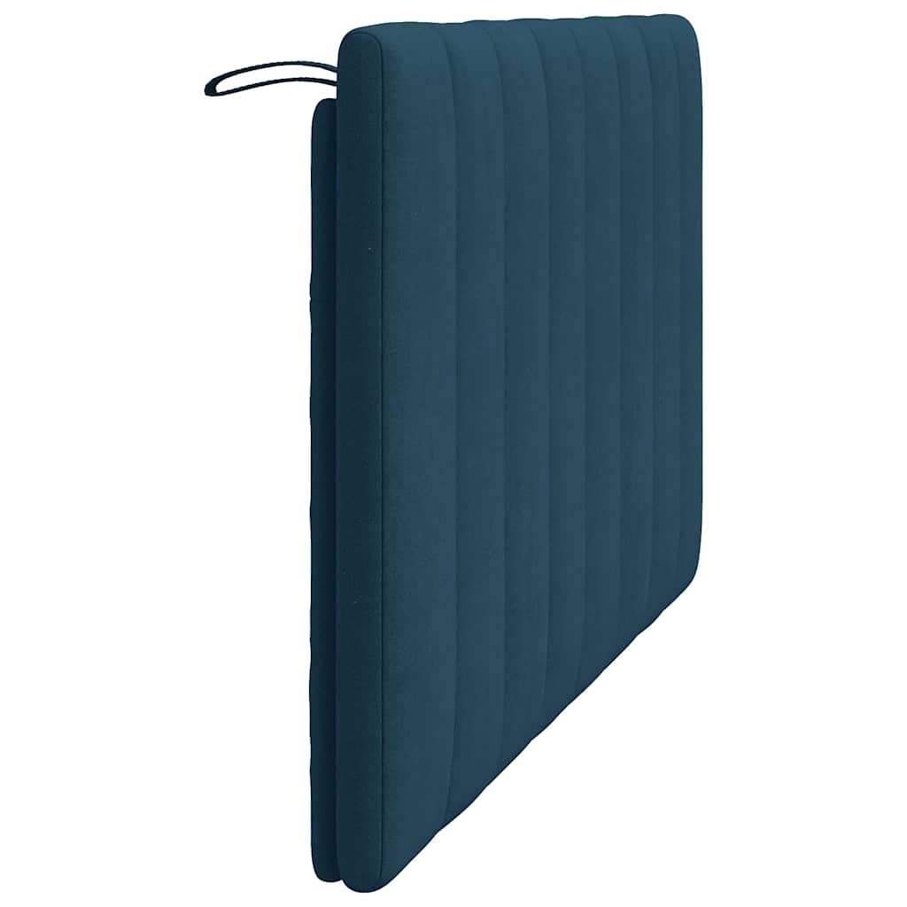 gavlpude Hanko 120 cm velour blå