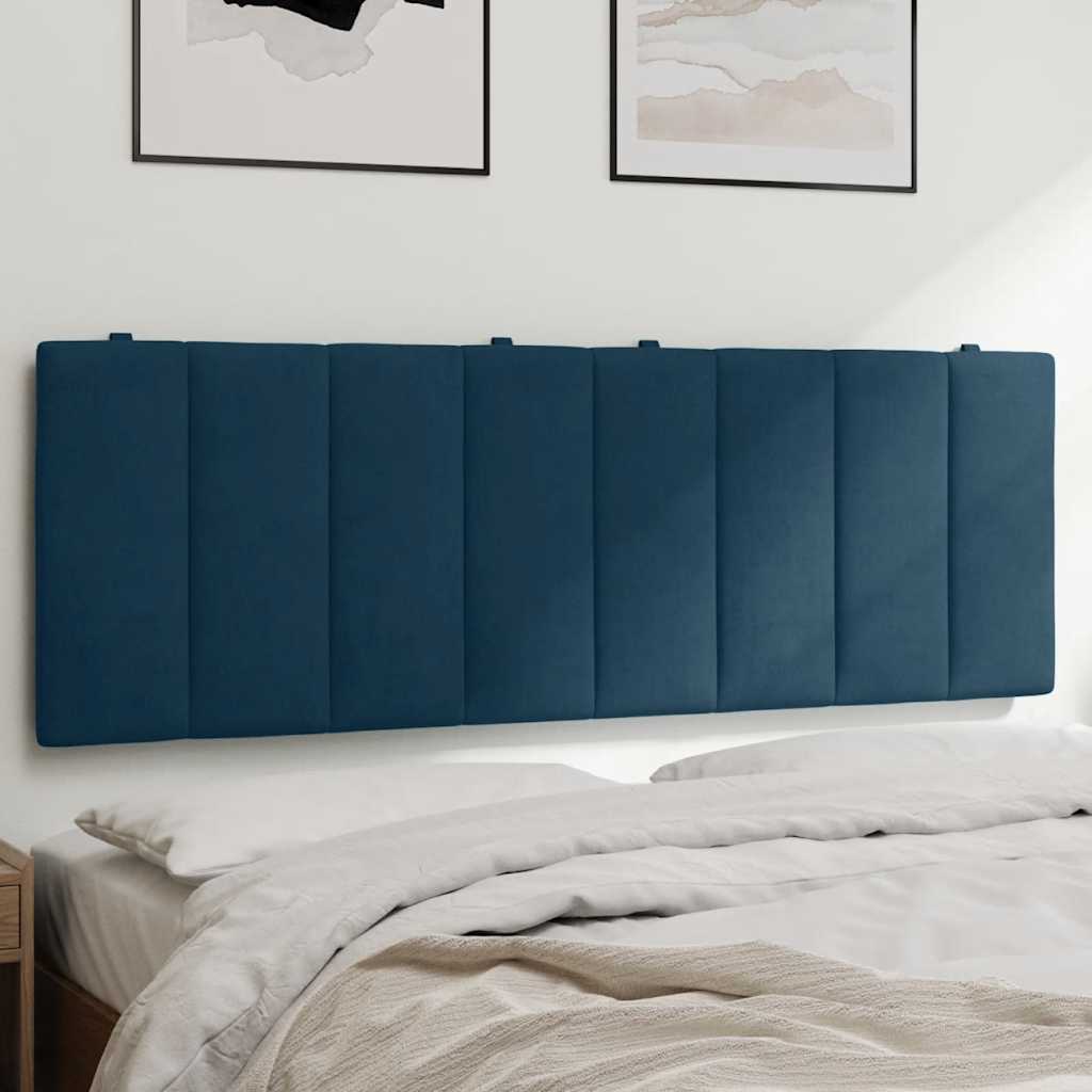 gavlpude Hanko 120 cm velour blå