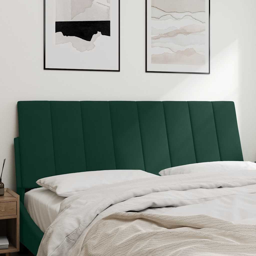 gavlpude Hanko 140 cm velour mørkegrøn