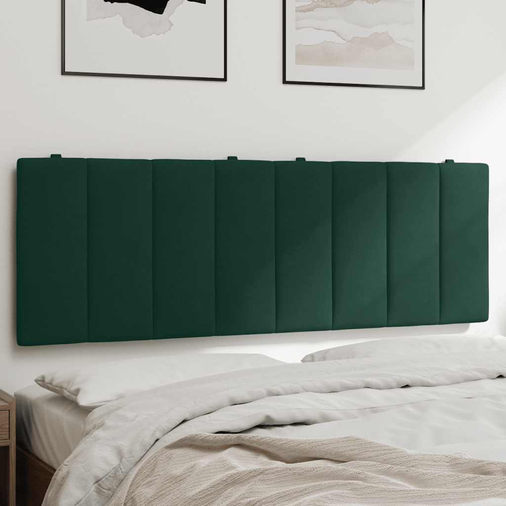 gavlpude Hanko 140 cm velour mørkegrøn