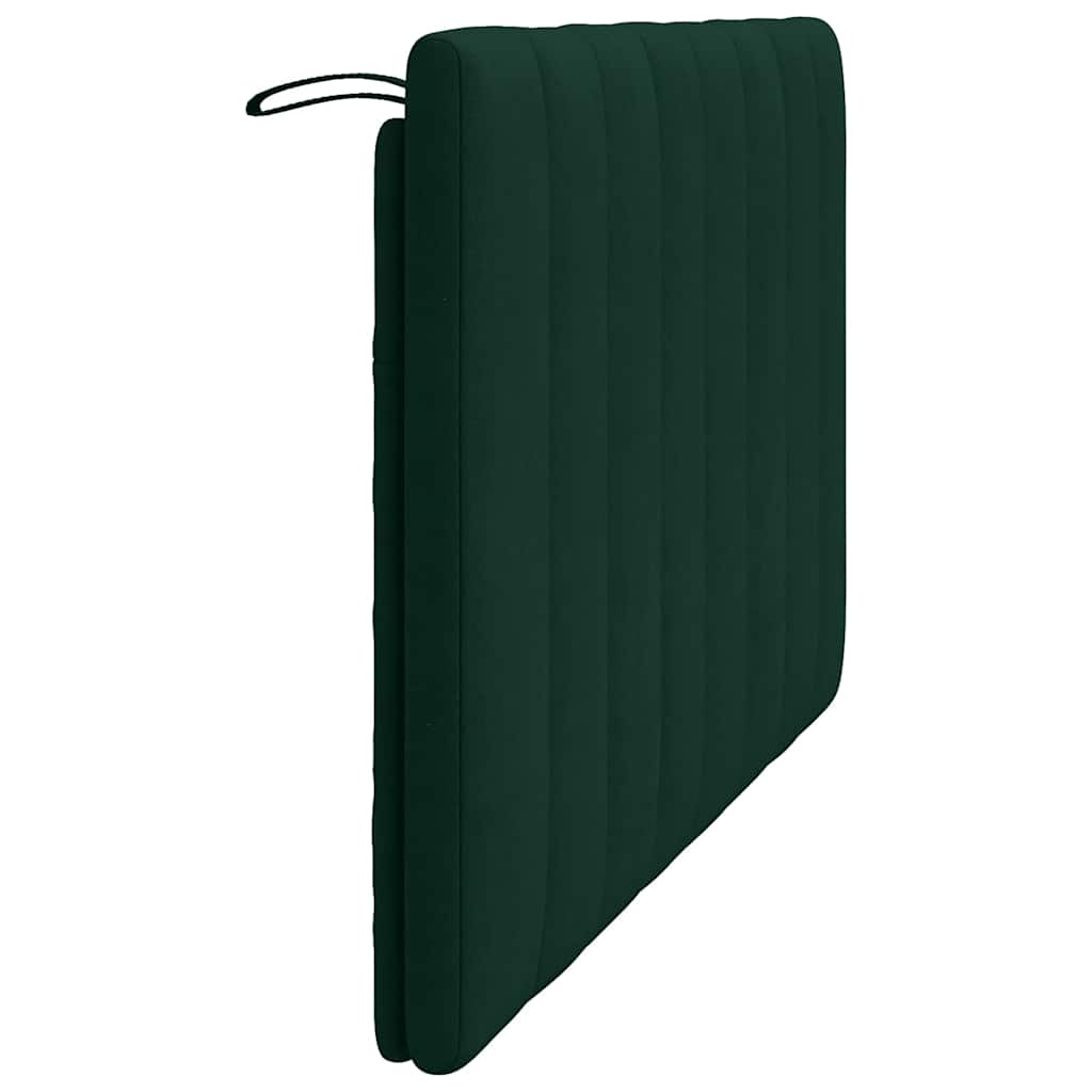 gavlpude Hanko 140 cm velour mørkegrøn
