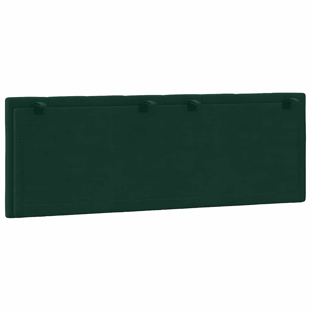 gavlpude Hanko 140 cm velour mørkegrøn