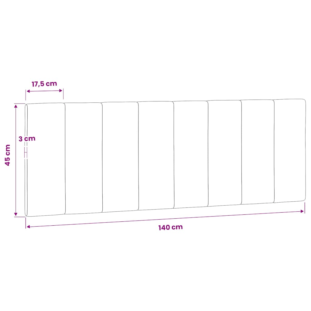gavlpude Hanko 140 cm velour mørkegrøn