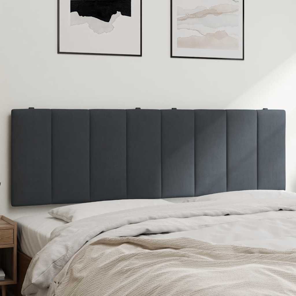 gavlpude Hanko 160 cm velour mørkegrå