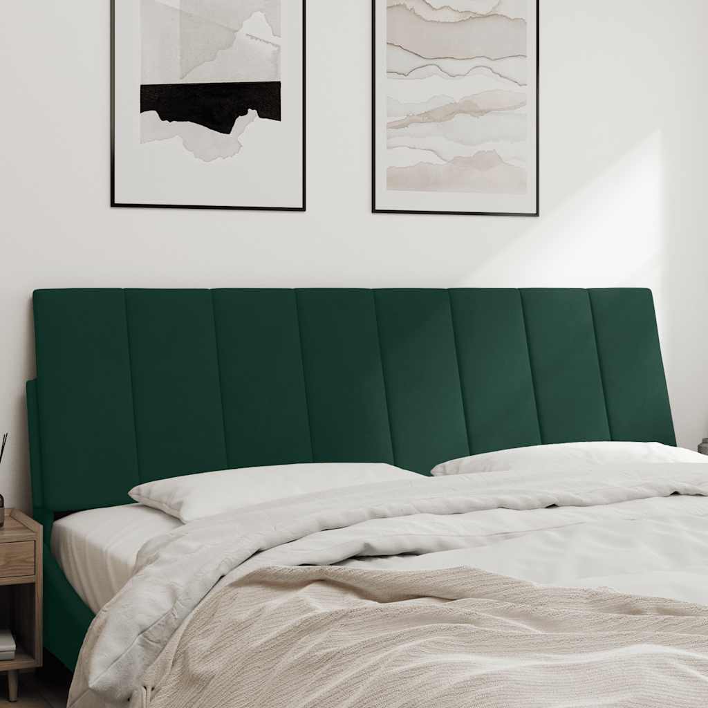 gavlpude Hanko 160 cm velour mørkegrøn