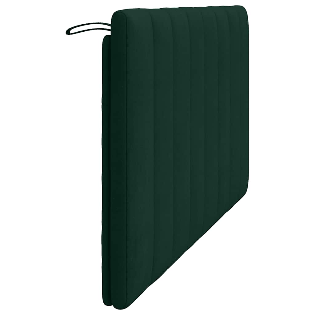 gavlpude Hanko 160 cm velour mørkegrøn