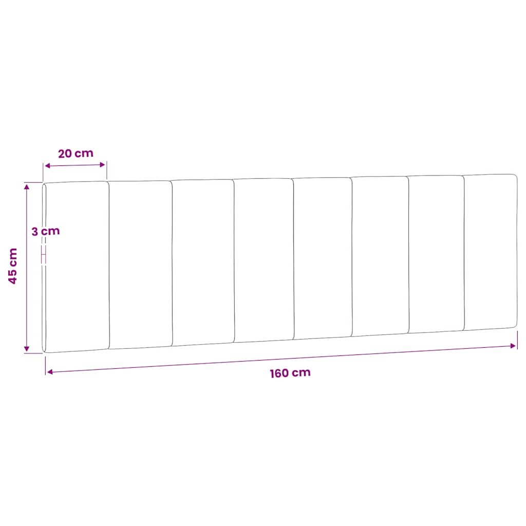 gavlpude Hanko 160 cm velour mørkegrøn