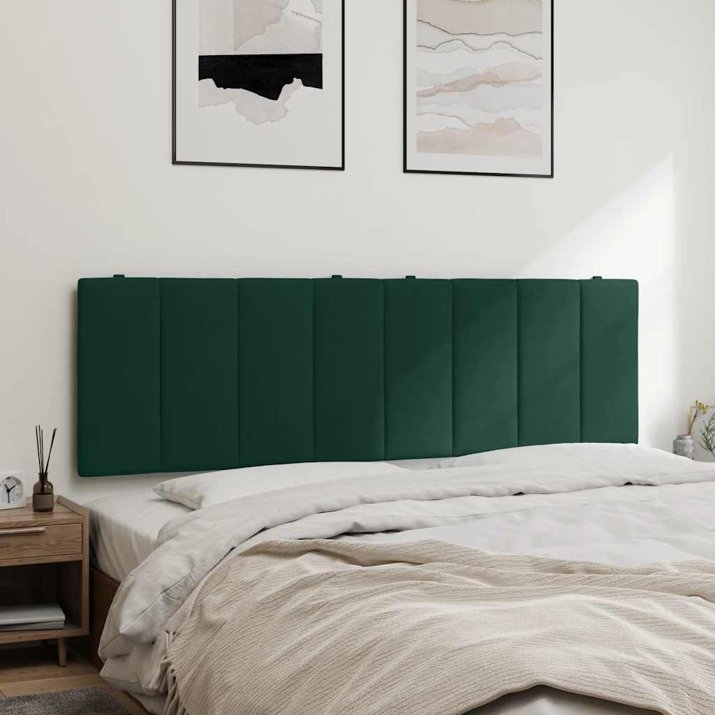gavlpude Hanko 160 cm velour mørkegrøn