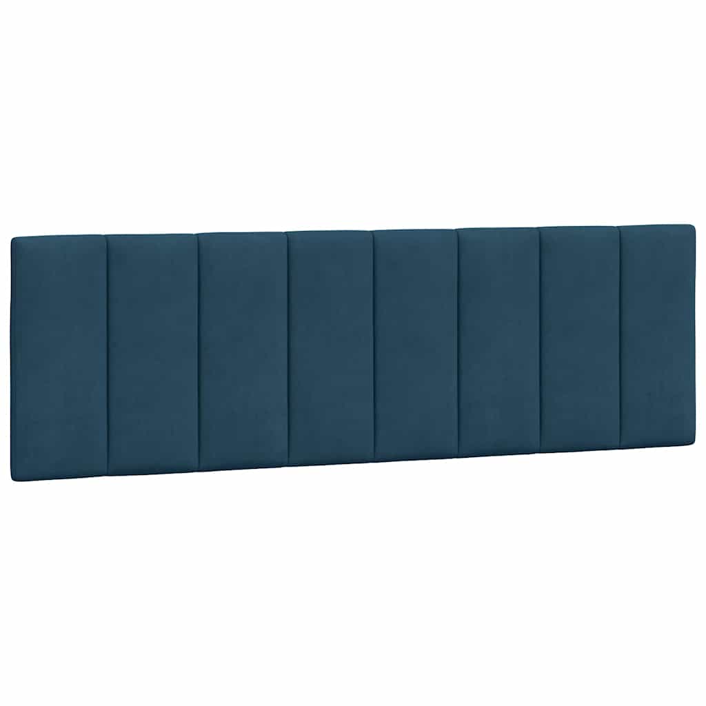 gavlpude Hanko 160 cm velour blå