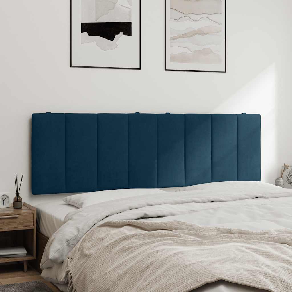 gavlpude Hanko 160 cm velour blå