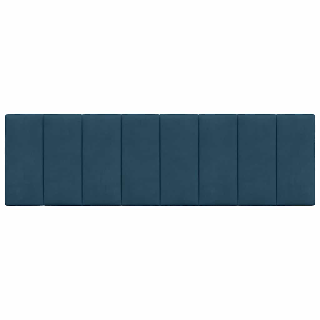 gavlpude Hanko 160 cm velour blå