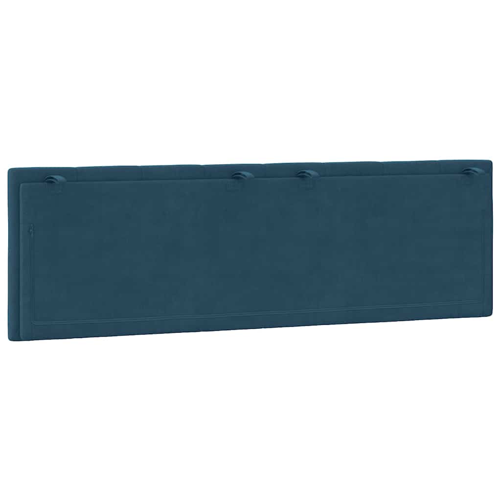 gavlpude Hanko 160 cm velour blå