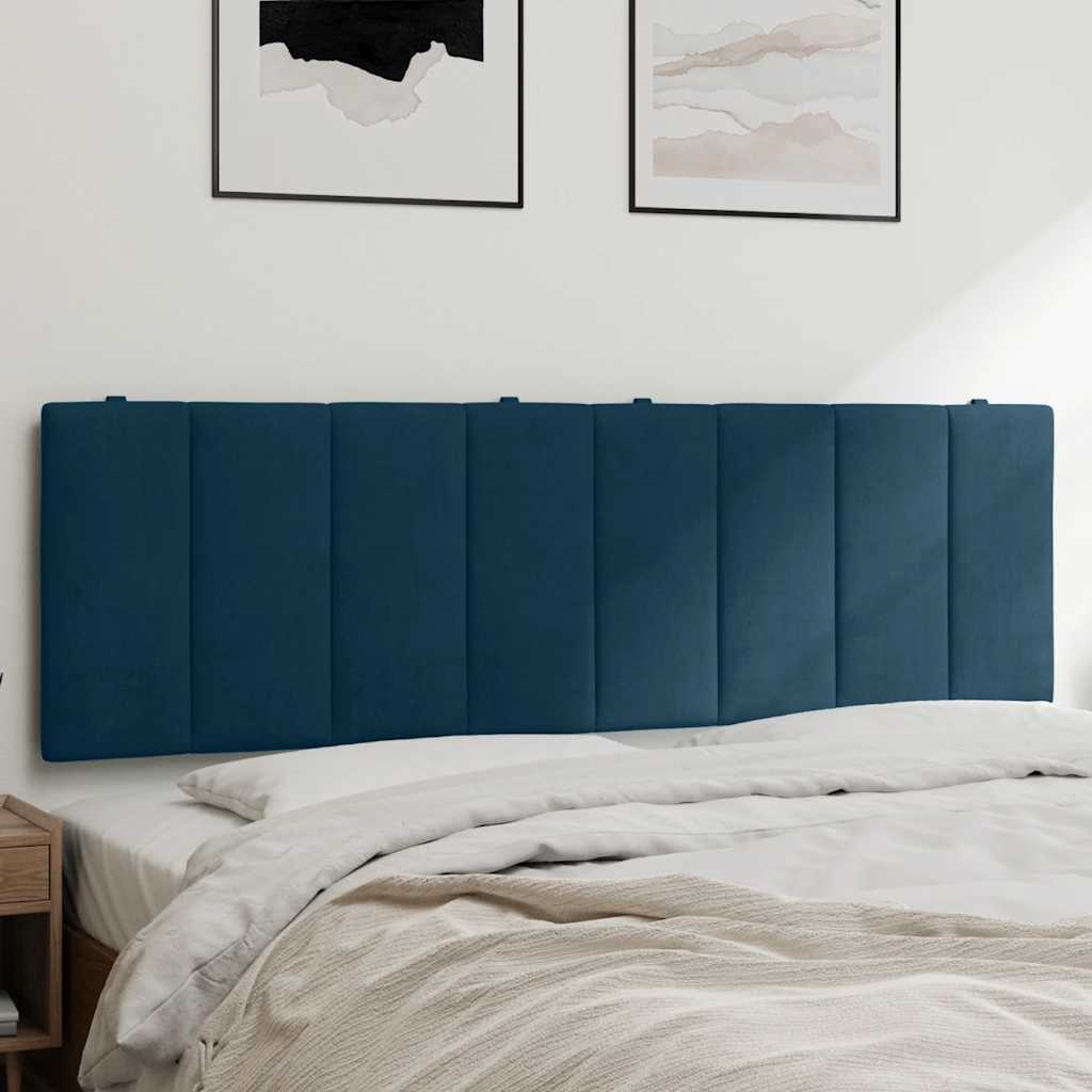 gavlpude Hanko 160 cm velour blå