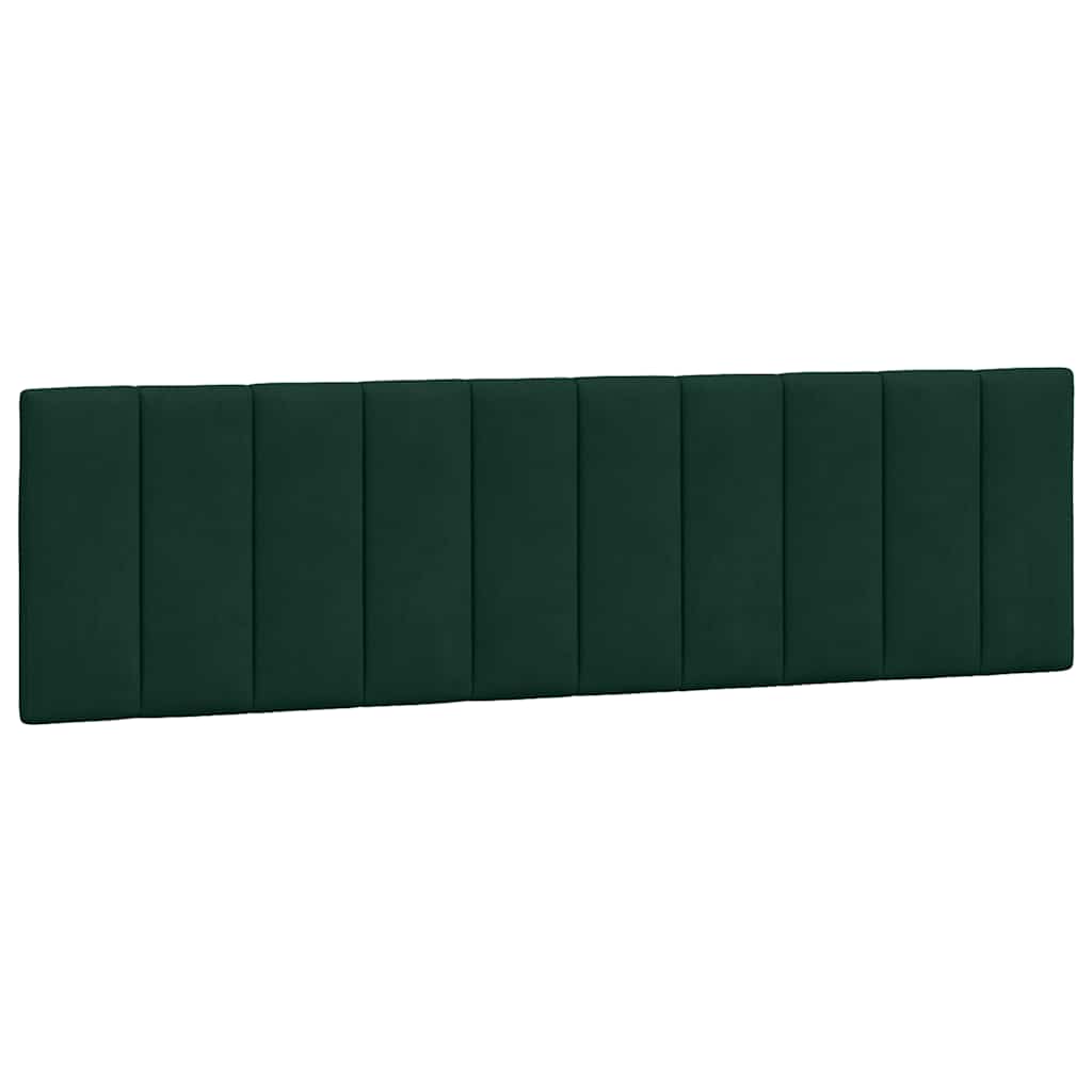 gavlpude Hanko 180 cm velour mørkegrøn