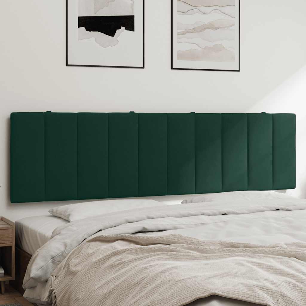 gavlpude Hanko 180 cm velour mørkegrøn