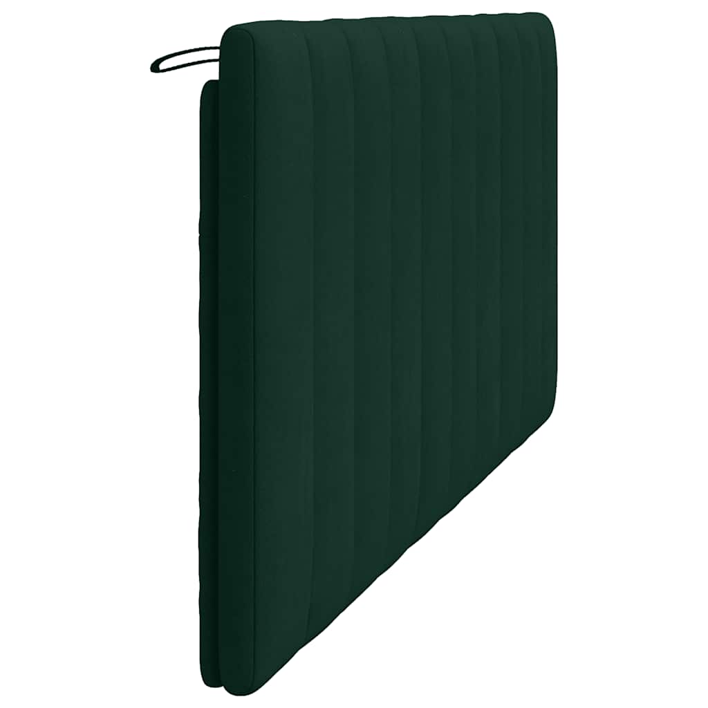 gavlpude Hanko 180 cm velour mørkegrøn