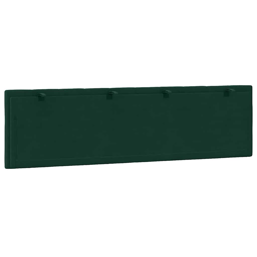gavlpude Hanko 180 cm velour mørkegrøn