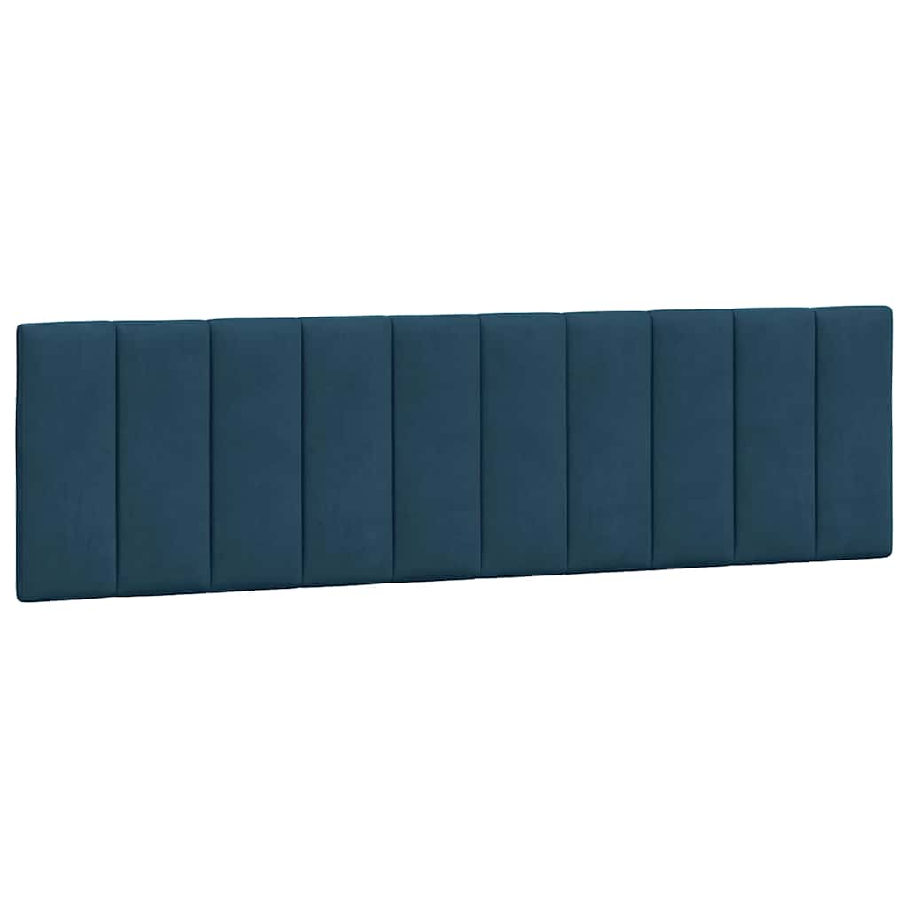gavlpude Hanko 180 cm velour blå
