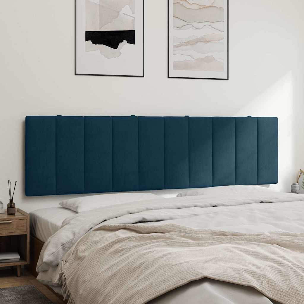 gavlpude Hanko 180 cm velour blå
