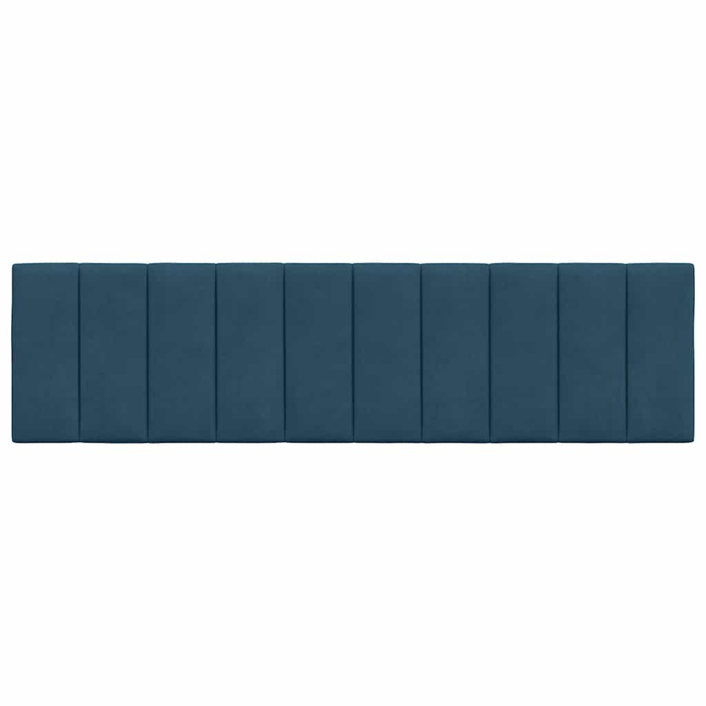 gavlpude Hanko 180 cm velour blå