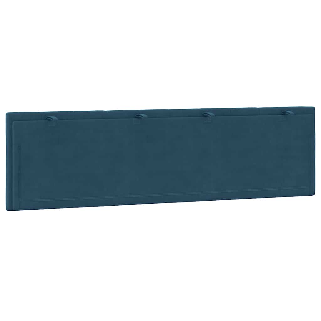 gavlpude Hanko 180 cm velour blå
