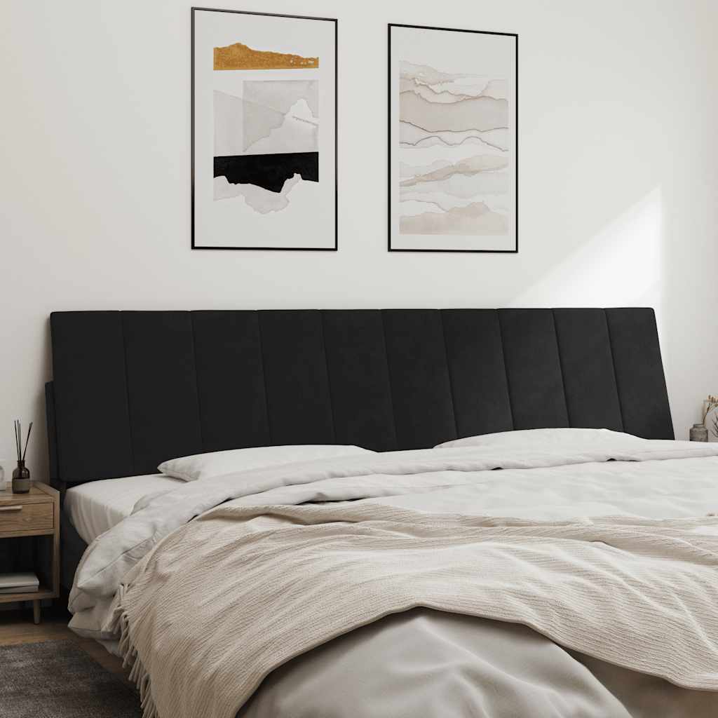 gavlpude Hanko 200 cm velour sort