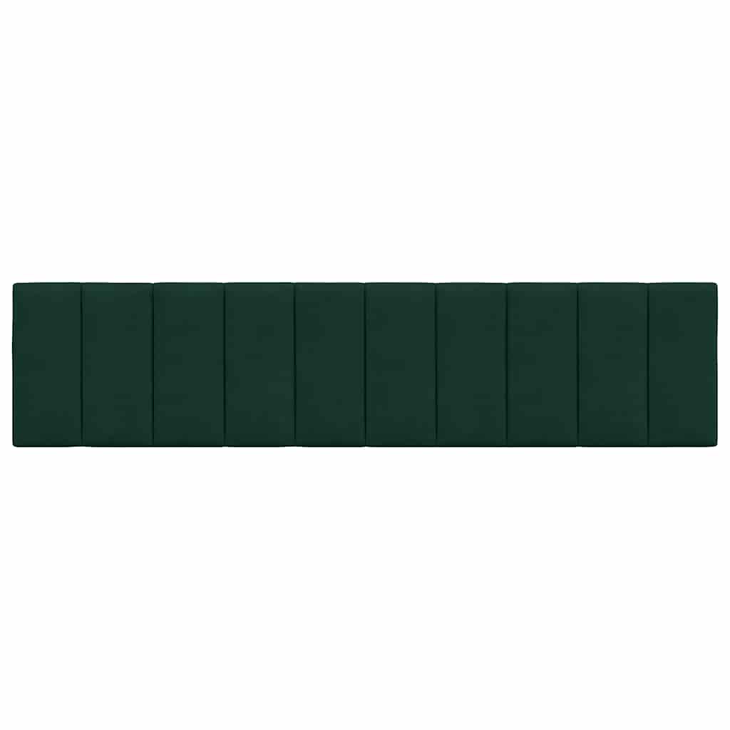 gavlpude Hanko 200 cm velour mørkegrøn