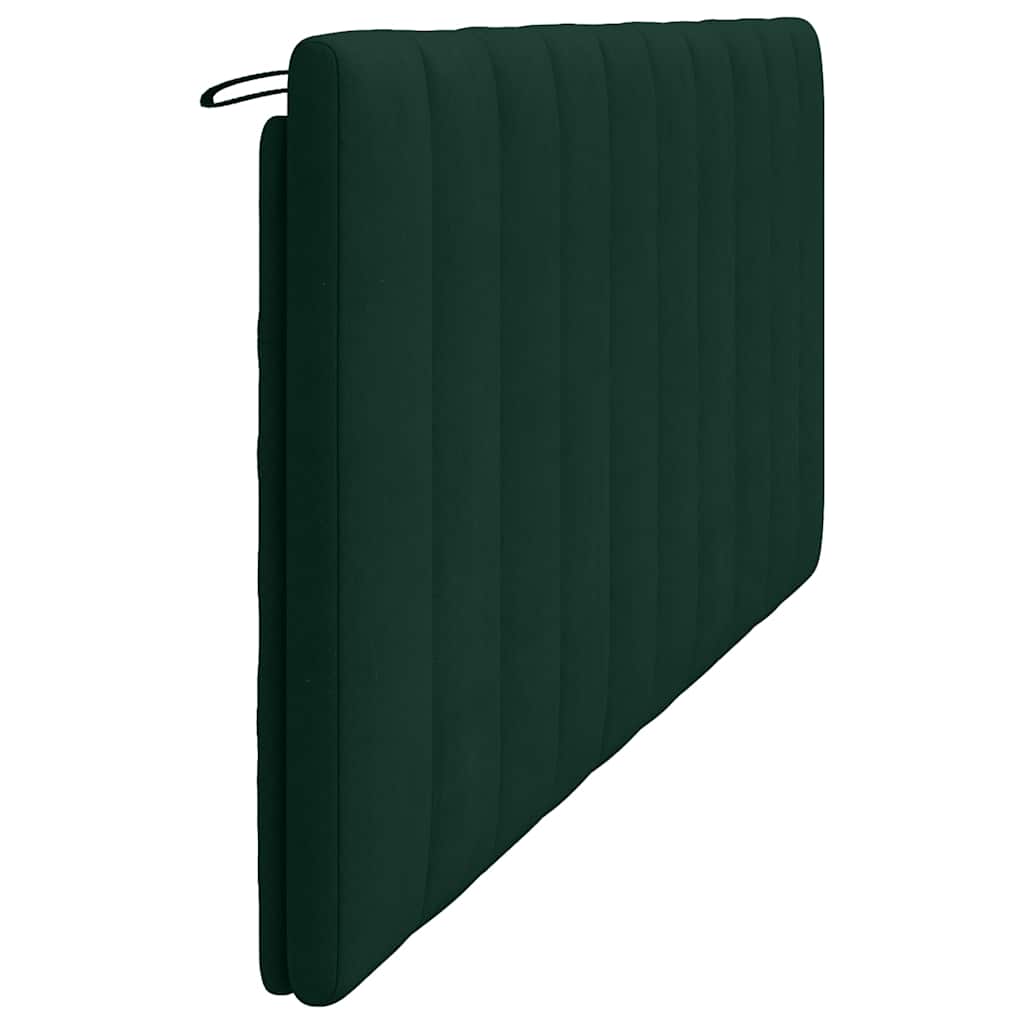 gavlpude Hanko 200 cm velour mørkegrøn