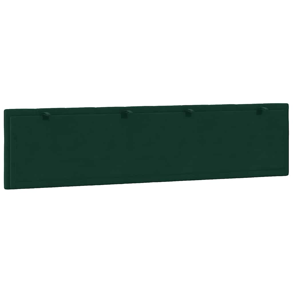 gavlpude Hanko 200 cm velour mørkegrøn