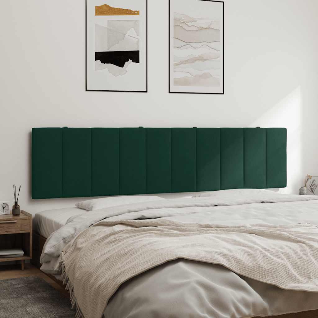 gavlpude Hanko 200 cm velour mørkegrøn