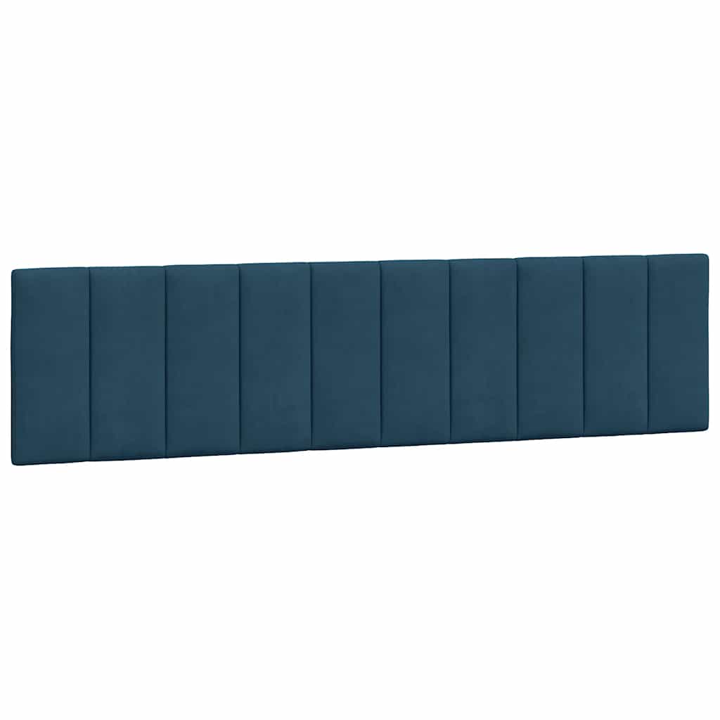 gavlpude Hanko 200 cm velour blå