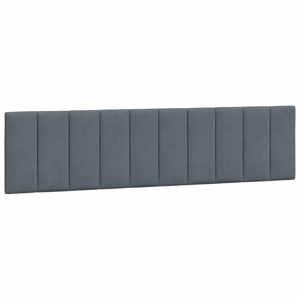 gavlpude Hanko 193 cm velour mørkegrå