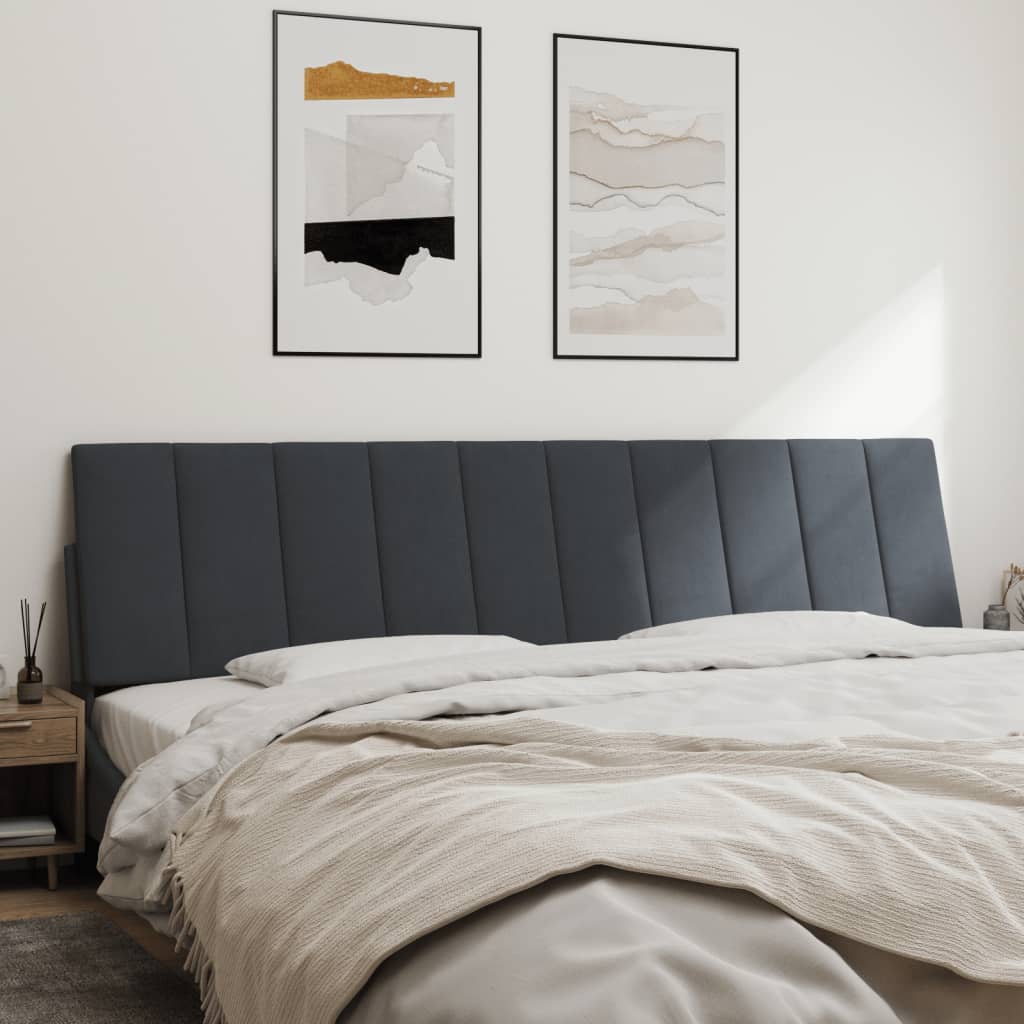 gavlpude Hanko 193 cm velour mørkegrå