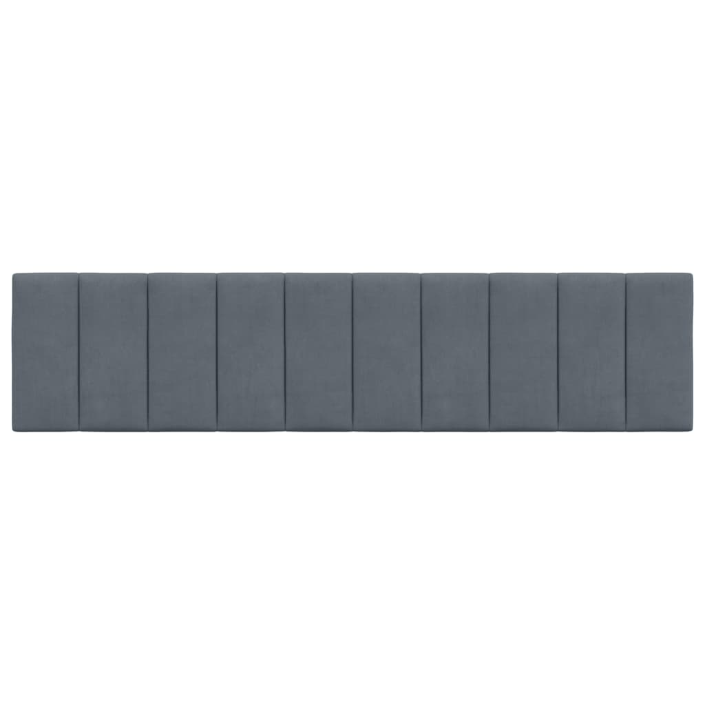gavlpude Hanko 193 cm velour mørkegrå
