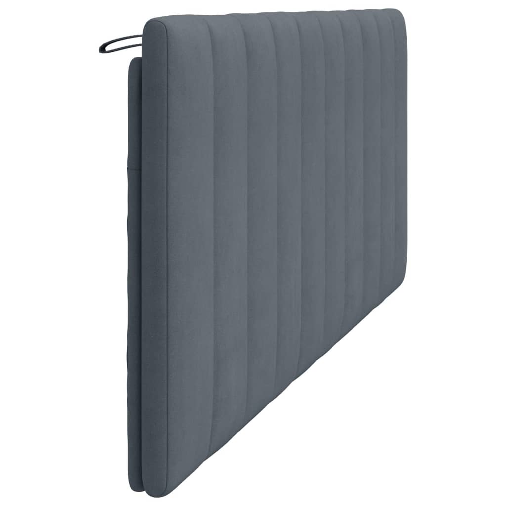 gavlpude Hanko 193 cm velour mørkegrå