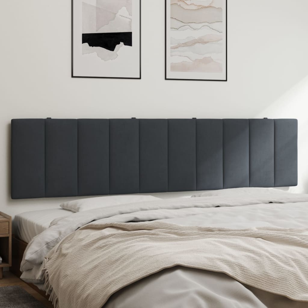 gavlpude Hanko 193 cm velour mørkegrå