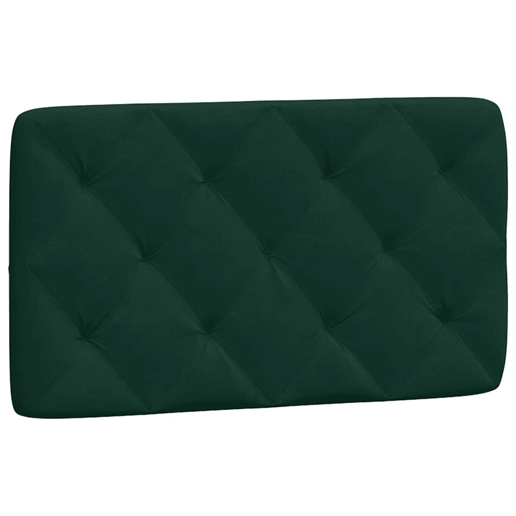 gavlpude 80 cm velour mørkegrøn
