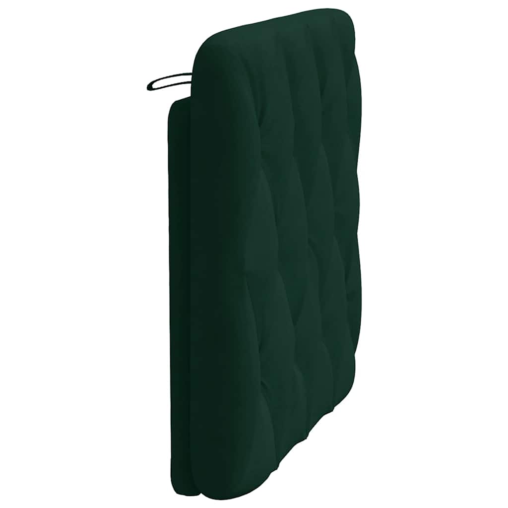 gavlpude 80 cm velour mørkegrøn