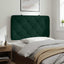 gavlpude 80 cm velour mørkegrøn
