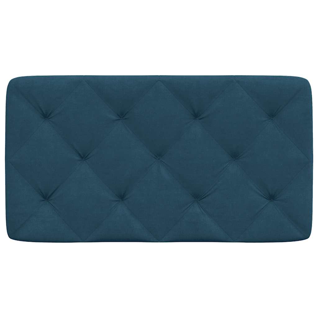 gavlpude 90 cm velour blå