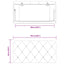 gavlpude 100 cm velour sort